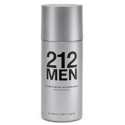 212 by Carolina Herrera for Men   Deodorant  150ml New Original Sealed 